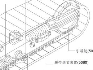 81N6-14011GG 漲緊油缸總成  韓國現代原廠