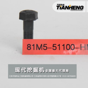 履帶螺栓/現代挖掘機配件/81M5-51100